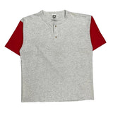 Blank Cotton Deluxe Single Stitch T-Shirt - XL Grey Cotton