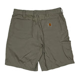 Carhartt Cargo Shorts - 32W 10L Grey Elastane