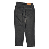 Levis Jeans - 30W UK 12 Black Denim