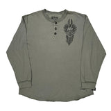 Nascar Chase Authentics Nascar Long Sleeve T-Shirt - XL Grey Cotton