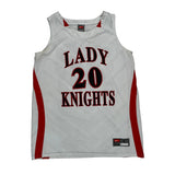 Lady Knights Nike Jersey - Small White Polyester