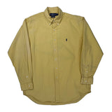 Blake Shirt Ralph Lauren Shirt - Large Yellow Cotton