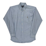 Polo By Ralph Lauren Shirt - Large Blue Cotton