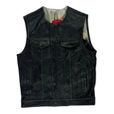 Unbranded Gilet - Large Black Leather