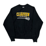 Reverse Weave Champion College Sweatshirt - Medium Black Cotton