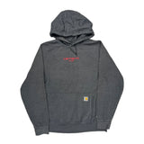 Force Carhartt Hoodie - Large Grey Cotton Blend
