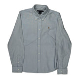 Ralph Lauren Striped Shirt - XS Blue Cotton