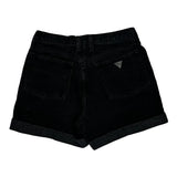 Guess Denim Shorts - 28W UK 8 Black Denim
