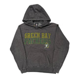 Green Bay Packers Nfl Hoodie - Large Grey Cotton Blend
