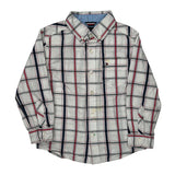 Age 3 Tommy Hilfiger Checked Shirt - XS Blue Cotton