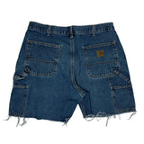 Carhartt Denim Shorts - 34W 9L Blue Denim