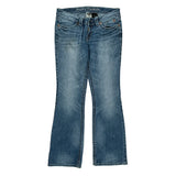 Harley Davidson Boot Cut Jeans - 30W UK 8 Blue Cotton