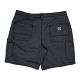 Carhartt Carpenter Shorts - 34W UK 14 Grey Cotton
