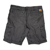 Carhartt Cargo Shorts - 38W 11L Grey Cotton