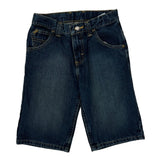 Age 10 Wrangler Denim Shorts - Mediumw 10L Dark Wash Cotton