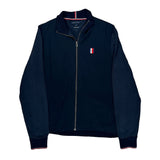 Tommy Hilfiger Zip Up - Large Navy Cotton