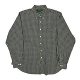 Ralph Lauren Checked Shirt - XL Black & White Cotton