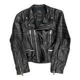 Demain Leather Jacket - Medium Black Leather