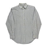 Polo By Ralph Lauren Striped Shirt - Medium Blue Cotton