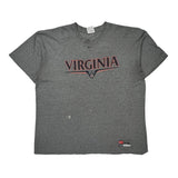 Nike College T-Shirt - 2XL Grey Cotton