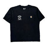 Paschen University Training Program Carhartt Graphic T-Shirt - Large Black Cotton