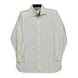 Burberry London Shirt - Medium White Cotton