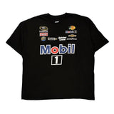 Mobil 1 Nascar T-Shirt - 3XL Black Cotton