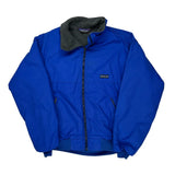 Patagonia Bomber Jacket - Medium Blue Polyester