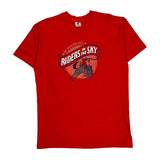 Riders In The Sky Fruit Of The Loom Single Stitch T-Shirt - XL Red Cotton