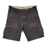 Carhartt Cargo Shorts - 32W 11L Grey Cotton