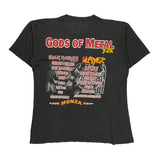 Gods Of Metal Y2K Turbo Gadget Single Stitch T-Shirt - Large Black Cotton