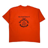 Bengals Vs Wlio Semi-Stars Hanes Single Stitch T-Shirt - 2XL Orange Cotton Blend