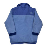 Age 10-12 The North Face Fleece Jacket - Medium Blue Polyester
