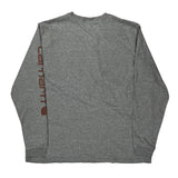 Carhartt Long Sleeve T-Shirt - XL Grey Cotton