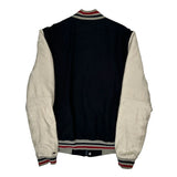 5Th Ave New York Hilfiger Denim Varsity Jacket - XL Black Cotton