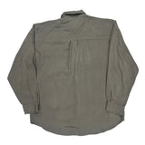 J. Ferrar Shirt - Large Grey Silk