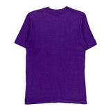 Blank Fruit Of The Loom Single Stitch T-Shirt - Small Purple Cotton