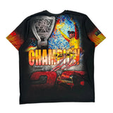 Monster Energy Nascar Cup Series Champion Team Penske Graphic T-Shirt - 2XL Multicoloured Polyester
