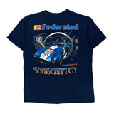 Snakebitten Unbranded T-Shirt - Large Navy Cotton