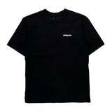 Responsibili-Tee Patagonia T-Shirt - Small Black Cotton Blend
