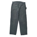 Dickies Carpenter Trousers - 32W 32L Grey Cotton