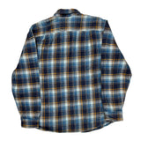 Schmidt Checked Flannel Shirt - Large Yellow Cotton