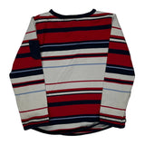 Age 3 Ralph Lauren Striped Long Sleeve T-Shirt - XS Blue Cotton