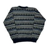 Robert Stock Striped Jumper - Large Multicoloured Acrylic