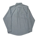 Gant Striped Shirt - Large Blue Cotton Blend