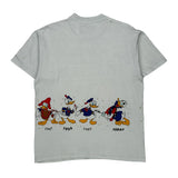 Made In USA Donald Duck Disney Cartoon T-Shirt - Small White Cotton