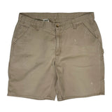 Carhartt Carpenter Shorts - 40W 10L Beige Cotton