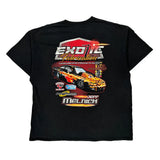 Exotic Fabrication Unbranded Graphic T-Shirt - 2XL Black Cotton
