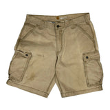 Carhartt Cargo Shorts - 34W 9L Beige Cotton