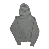 Reverse Weave Champion Hoodie - Small Grey Cotton